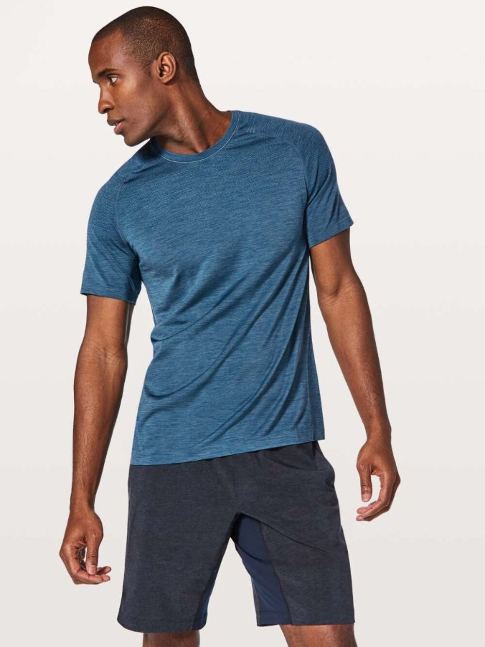 Lululemon Men's Metal Vent Tech Short Sleeve - Poseidon / Hawk Blue